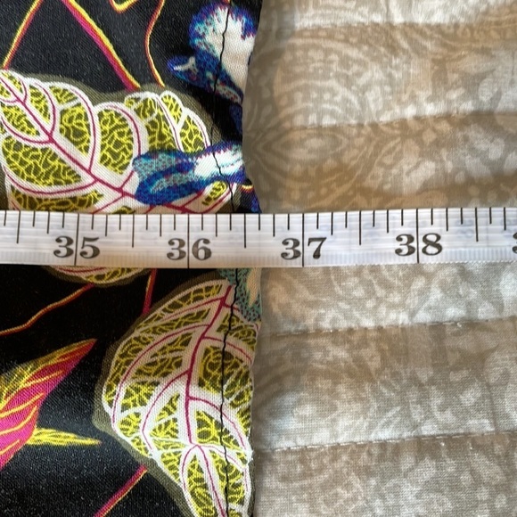 H&M Black Floral Ruffle Sleeve Dress 10 - Picture 10 of 10